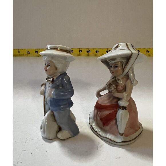 Victorian Couple Figurines Set of 2 COTC Southern Renaissance Boy And Girl - Picture 2 of 13